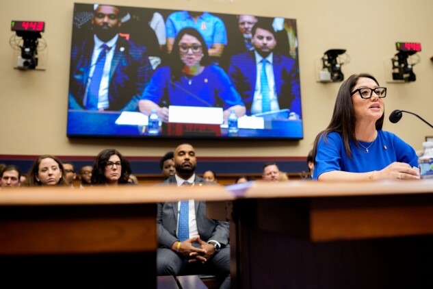 Labor Secretary Lori Chavez-DeRemer before the House Committee on Education and Workforce.