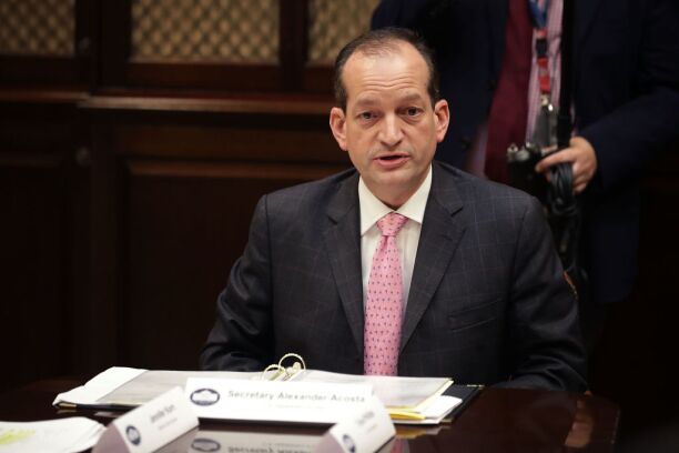 Labor Secretary Alexander Acosta