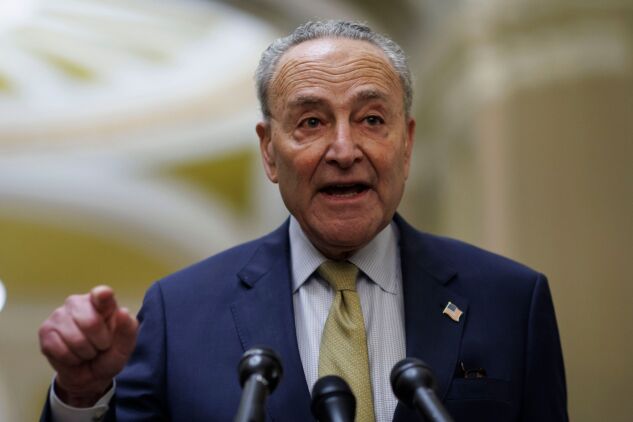 Senate Majority Leader Chuck Schumer (D-N.Y.) is weighing how to proceed on Mayorkas.