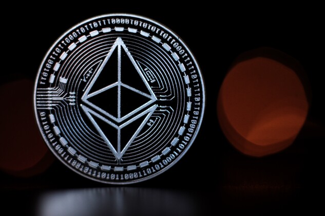 In this photo illustration of the ethereum cryptocurrency, altcoin sits arranged for a photograph on April 25, 2018, in London.