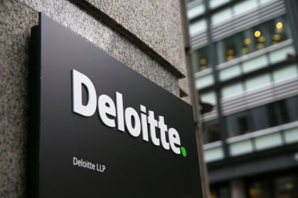 Deloitte logo.
