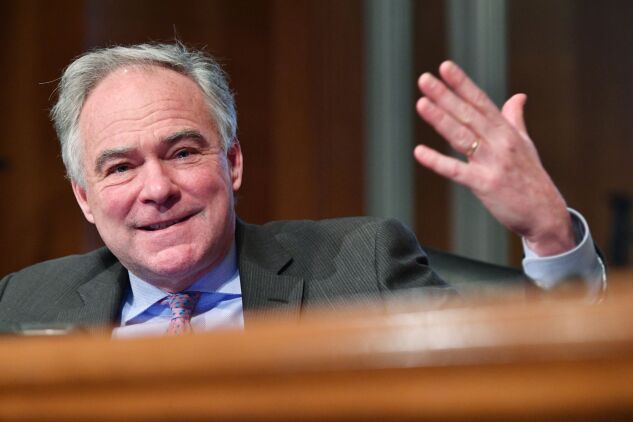 Sen. Tim Kaine (D-Va.) sees the vote on war powers as test of Congress' authority.