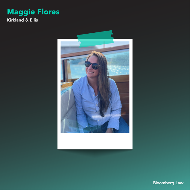 Maggie Flores of Kirkland & Ellis in Venice in September, 2023.