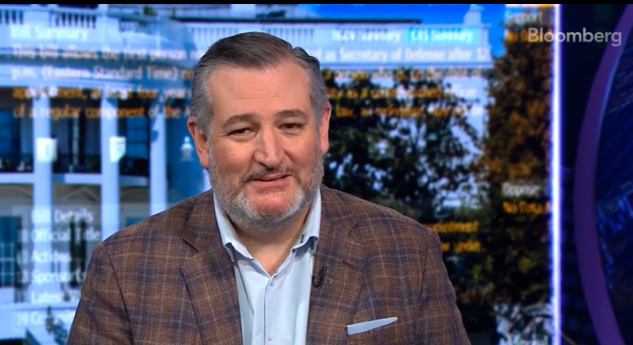 Sen. Ted Cruz (R-Texas) was interviewed on Bloomberg Television Oct. 20, 2025.