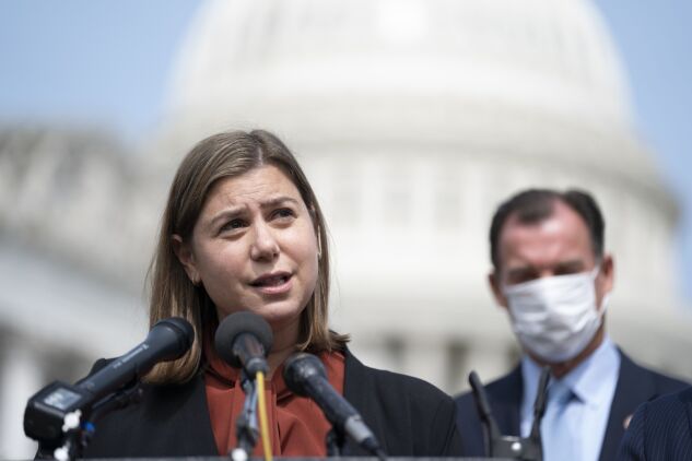 Sen. Elissa Slotkin (D-Mich.) has been a vocal critic of President Trump's agenda in 2025, and gave the official party response to his joint address to Congress earlier this year.