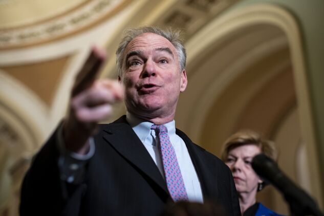 Sen. Tim Kaine (D-Va.) led the Venezuela resolution.