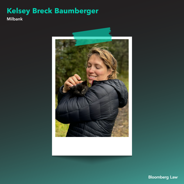 Kelsey Breck Baumberger of Milbank making best friends with a litter of kittens in the Catskills.