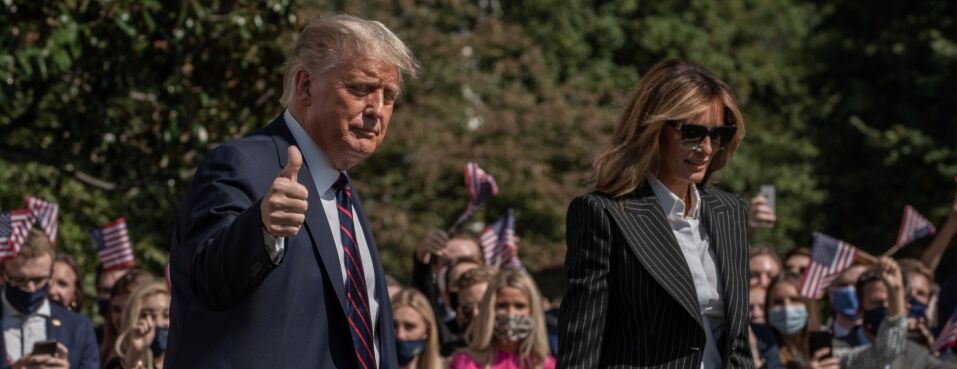 Trump S Covid Diagnosis Jolts White House And His Campaign