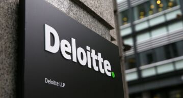 Deloitte logo.