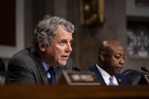 Brown speaks during a hearing in Washington, DC, on May 18.