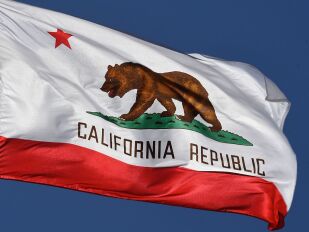 The California state flag