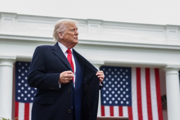 President Donald Trump at the White House
