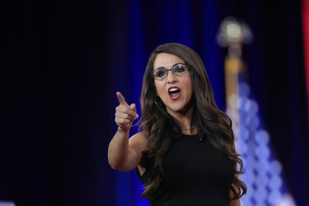 Rep. Lauren Boebert (R-Colo.)  said she backs overriding Trump on land bill important to her state. 